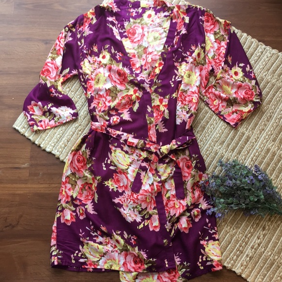 Other - Floral Robe knee length